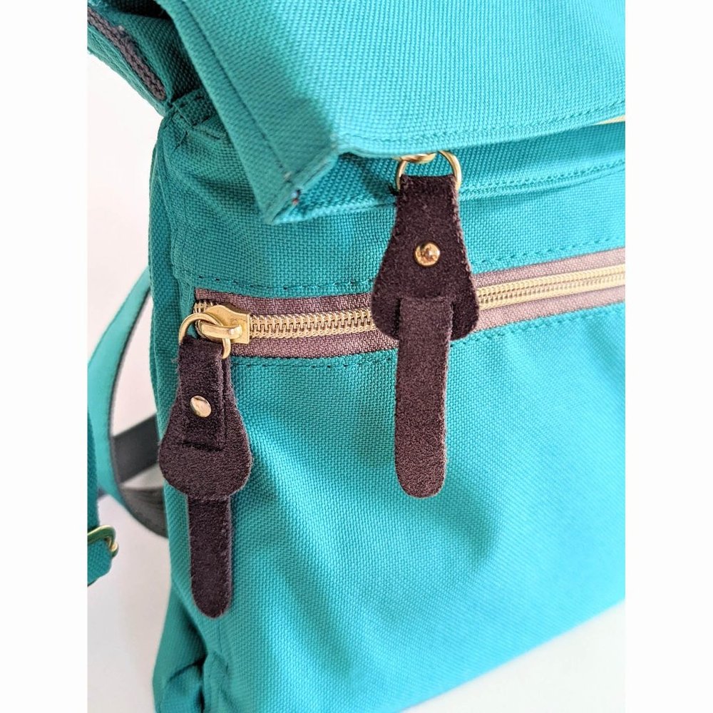 Anello Crossbody Purse Messenger Bag Turquoise Blue - Picture 6 of 6